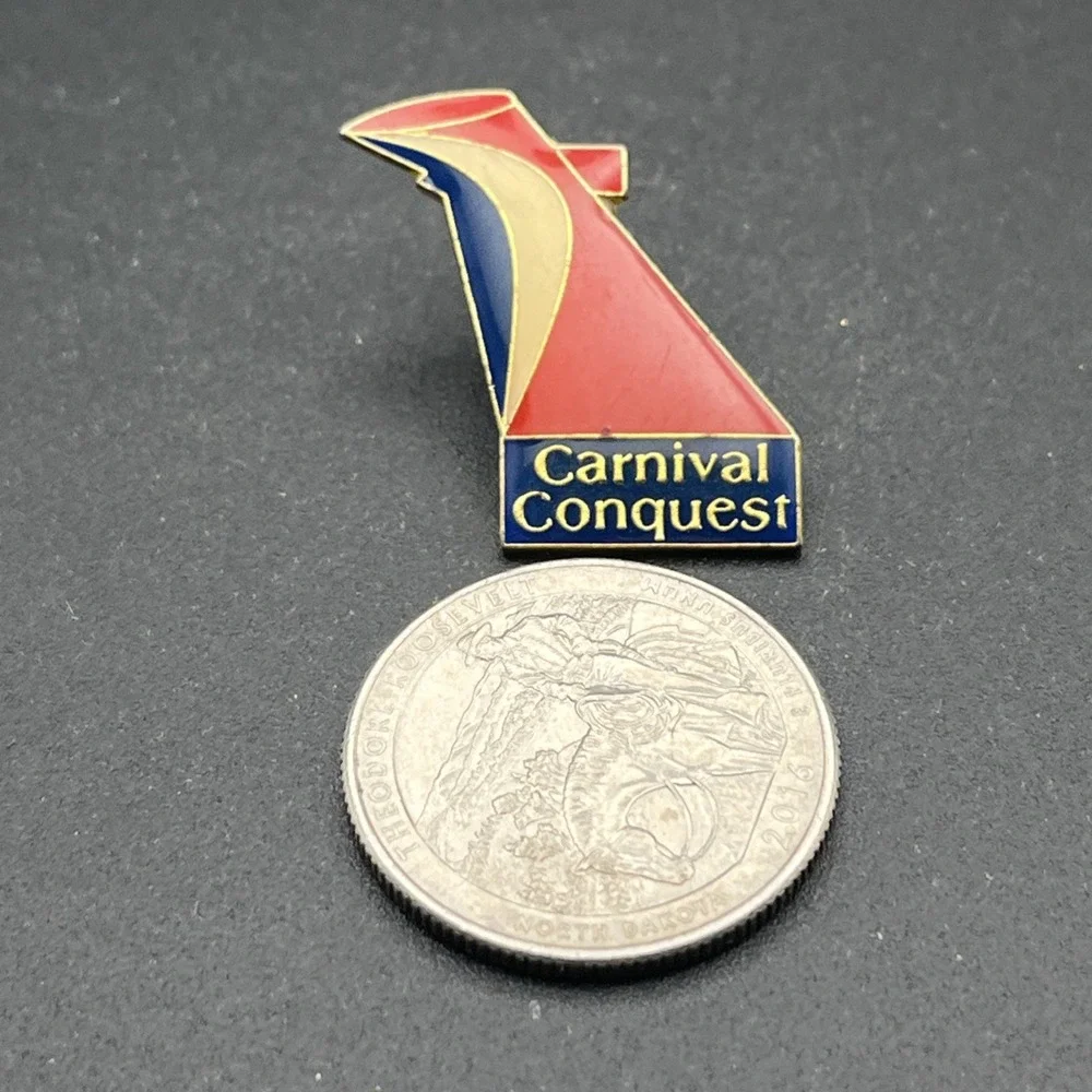 Carnival Conquest Cruise Ship Lapel Hat Pin‎